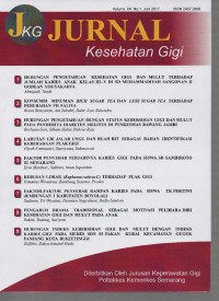 Faktor Penyebab Terjadinya Karies Gigi Pada Siswa SD Sambiroto 02 Semarang