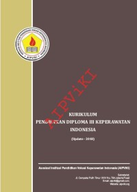 KURIKULUM PENDIDIKAN DIPLOMA III KEPERAWATAN INDONESIA Update – 2018