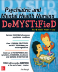 Psychiatric and mental health nursing demystified